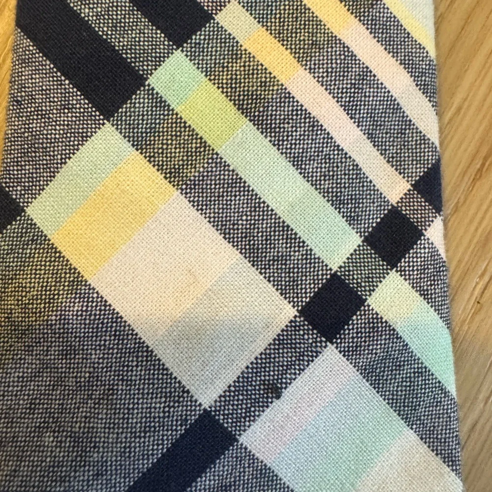 Janie and Jack Multicolor Plaid Tie